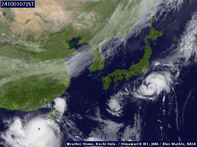 Satellite - Japan - Mon 30 Sep 19:00 EDT