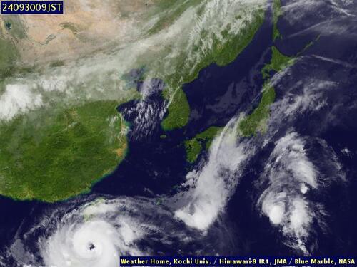 Satellite - Taiwan Strait - Sun 29 Sep 22:00 EDT