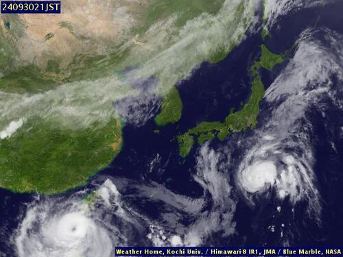 Satellite - Philippine Sea (Centr.) - Mon 30 Sep 10:00 EDT