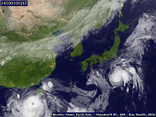 Satellite - Hokkaido - Mon 30 Sep 13:00 EDT