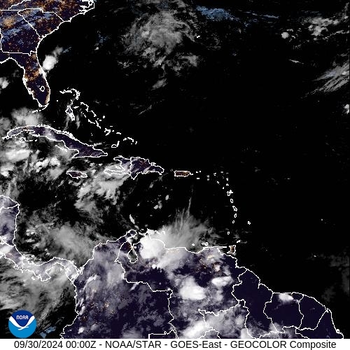 Satellite - Dom. Republic - Sun 29 Sep 21:00 EDT