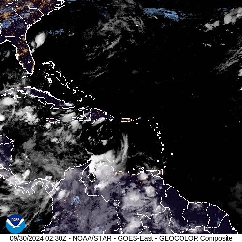 Satellite - Alizes Ouest - Sun 29 Sep 23:30 EDT