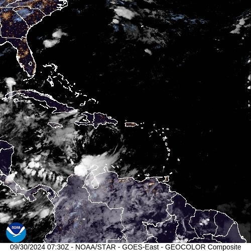 Satellite - Jamaica - Mon 30 Sep 04:30 EDT