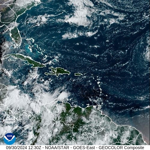 Satellite - Puerto Rico - Mon 30 Sep 09:30 EDT