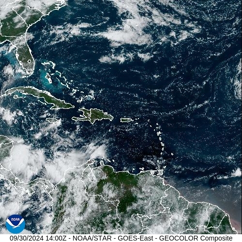 Satellite - Jamaica - Mon 30 Sep 11:00 EDT