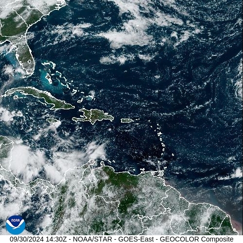 Satellite - Jamaica - Mon 30 Sep 11:30 EDT