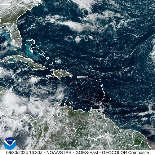 Satellite - Jamaica - Mon 30 Sep 13:30 EDT