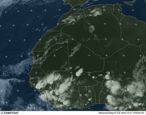 Satellite - Gulf of Guinea - Tue 01 Oct 16:00 EDT