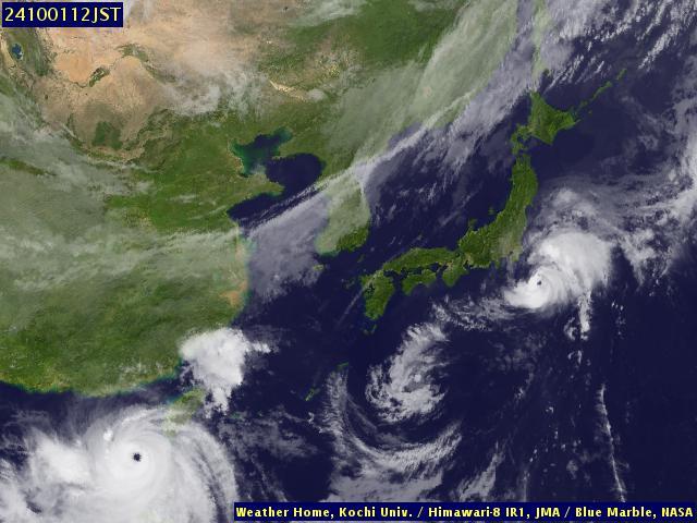 Satellite - Japan - Tue 01 Oct 00:00 EDT