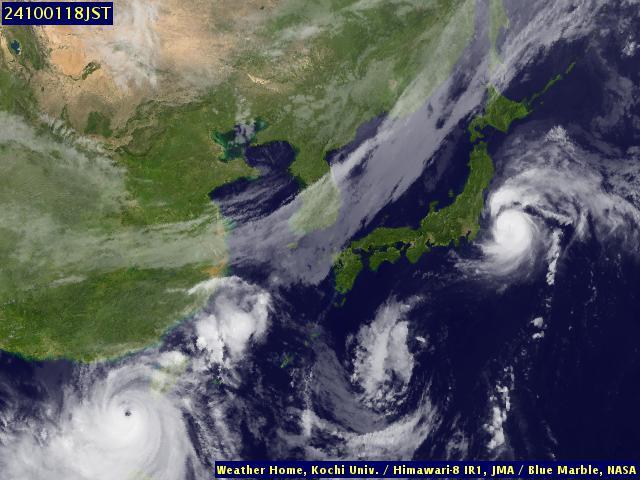 Satellite - Japan - Tue 01 Oct 06:00 EDT