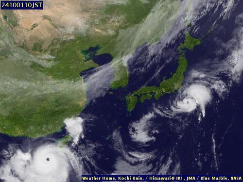 Satellite - South China Sea/North - Mon 30 Sep 23:00 EDT