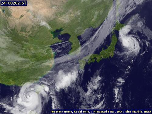 Satellite - Hokkaido - Tue 01 Oct 15:00 EDT