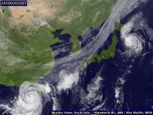 Satellite - South China Sea/North - Tue 01 Oct 16:00 EDT