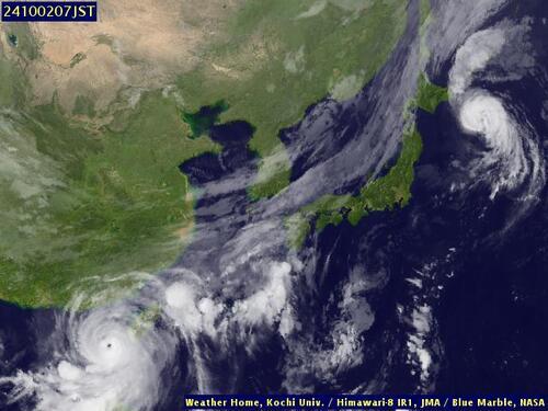 Satellite - Sea of Japan - Tue 01 Oct 20:00 EDT