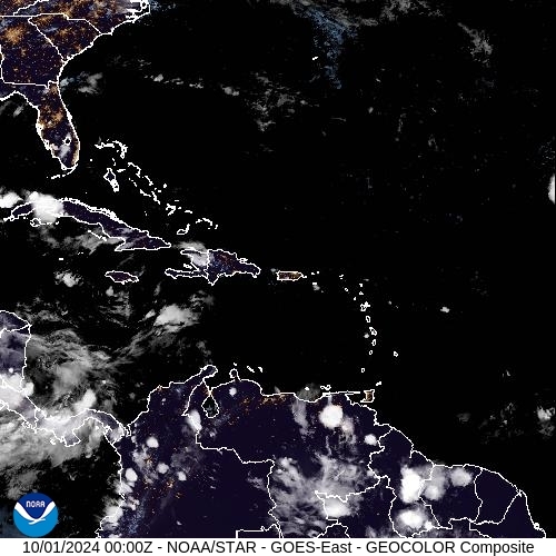 Satellite - Haiti - Mon 30 Sep 21:00 EDT