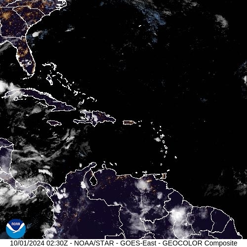 Satellite - Jamaica - Mon 30 Sep 23:30 EDT