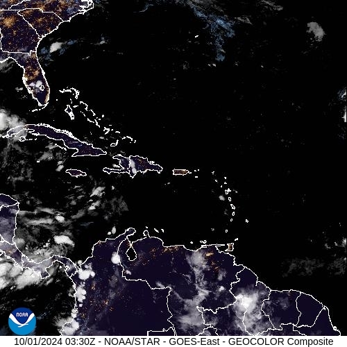 Satellite - Jamaica - Tue 01 Oct 00:30 EDT