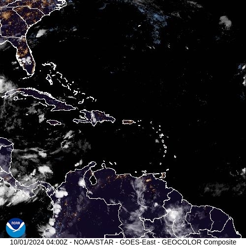 Satellite - Haiti - Tue 01 Oct 01:00 EDT