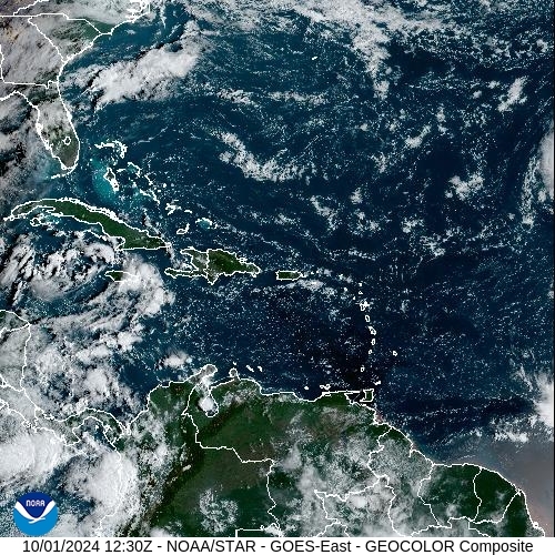 Satellite - Alizes Ouest - Tue 01 Oct 09:30 EDT