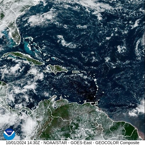 Satellite - Dom. Republic - Tue 01 Oct 11:30 EDT