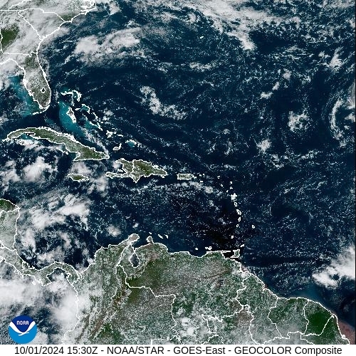 Satellite - Cuba/East - Tue 01 Oct 12:30 EDT