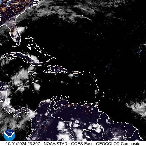 Satellite - Puerto Rico - Tue 01 Oct 20:30 EDT