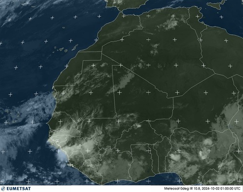 Satellite - Point Noire - Tue 01 Oct 22:00 EDT