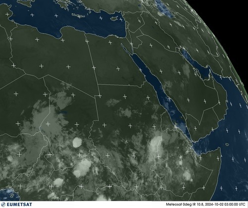 Satellite - Arabian Sea - Wed 02 Oct 00:00 EDT