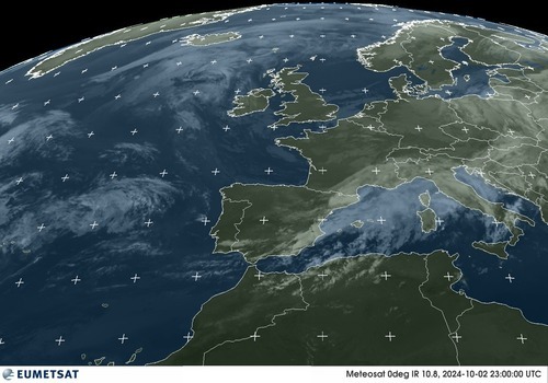 Satellite - Danish Coast - Th, 03 Oct, 01:00 BST