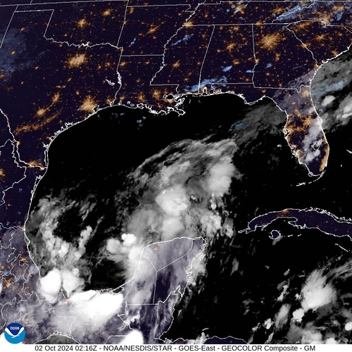 Satellite - Campechebai - Tue 01 Oct 23:16 EDT