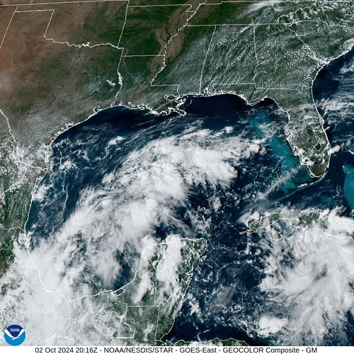 Satellite - Cuba/West - Wed 02 Oct 17:16 EDT