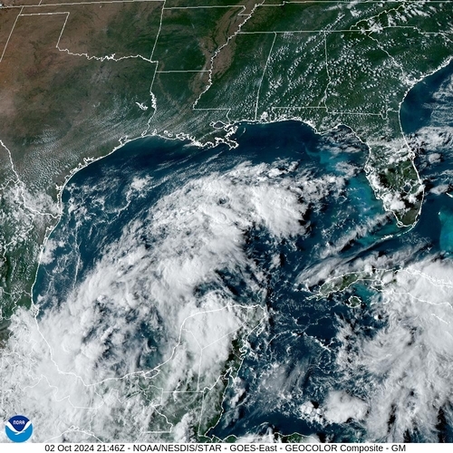 Satellite - Gulf of Honduras - Wed 02 Oct 18:46 EDT