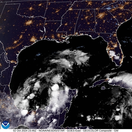 Satellite - Gulf of Honduras - Wed 02 Oct 20:46 EDT