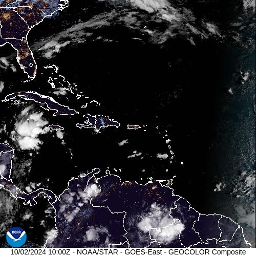 Satellite - Dom. Republic - Wed 02 Oct 07:00 EDT