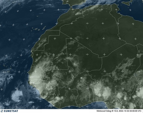 Satellite - Point Noire - Wed 02 Oct 23:00 EDT