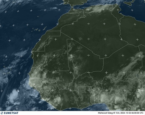 Satellite - Gulf of Guinea - Th, 03 Oct, 08:00 BST