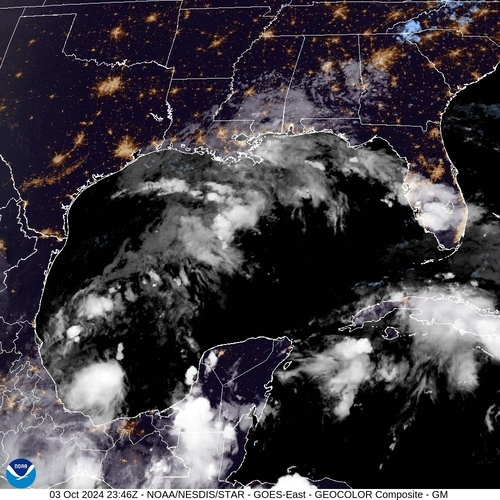 Satellite - Yucatan Strait - Thu 03 Oct 20:46 EDT