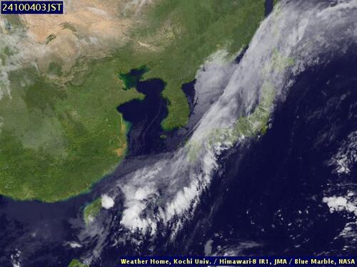 Satellite - Taiwan Strait - Thu 03 Oct 16:00 EDT