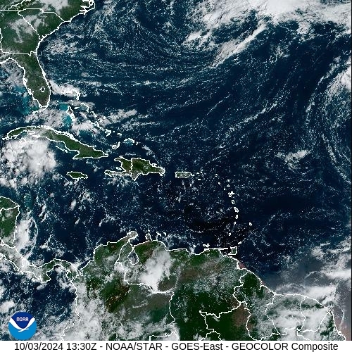 Satellite - Puerto Rico - Thu 03 Oct 10:30 EDT