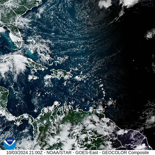 Satellite - Cuba/East - Thu 03 Oct 18:00 EDT