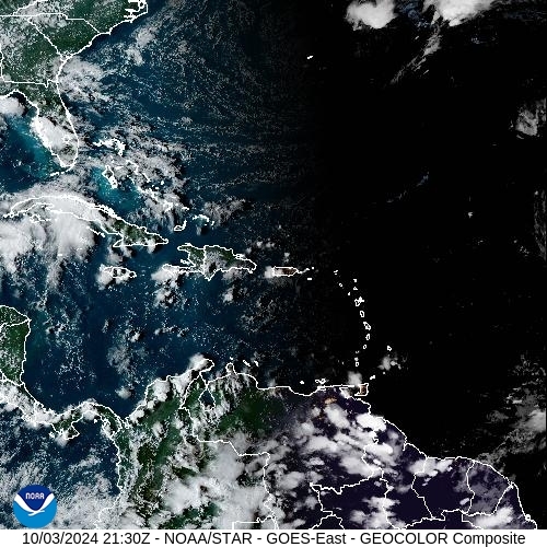 Satellite - Dom. Republic - Thu 03 Oct 18:30 EDT