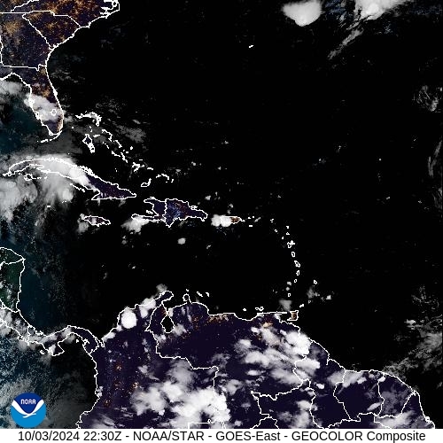 Satellite - Alizes Ouest - Thu 03 Oct 19:30 EDT