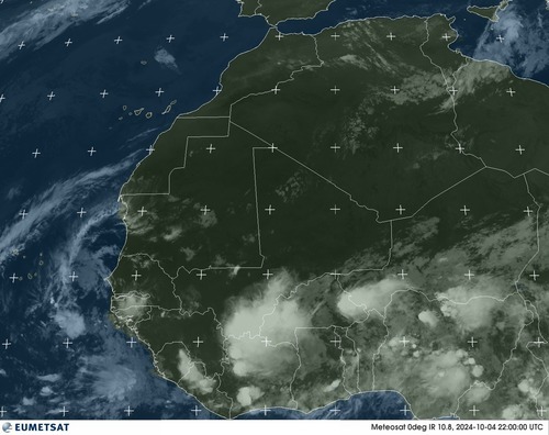 Satellite - Gulf of Guinea - Fri 04 Oct 19:00 EDT