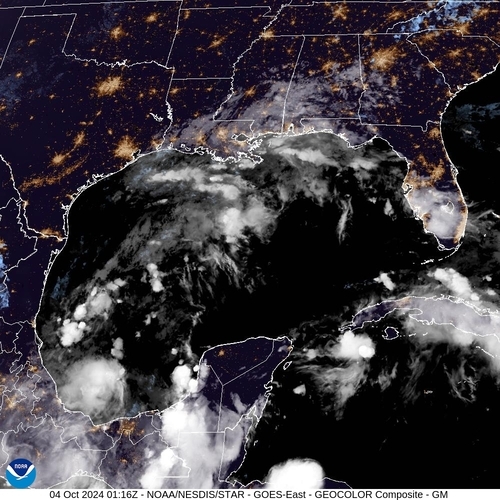 Satellite - Cuba/West - Thu 03 Oct 22:16 EDT