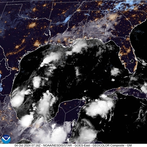 Satellite - Yucatan Strait - Fr, 04 Oct, 09:16 BST