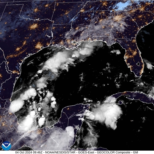 Satellite - Gulf of Honduras - Fri 04 Oct 06:46 EDT