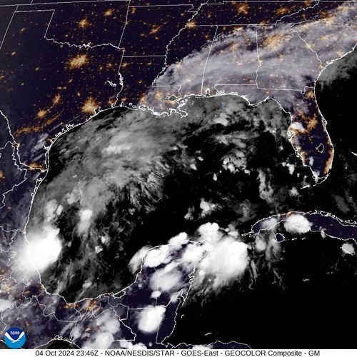 Satellite - Yucatan Strait - Fri 04 Oct 20:46 EDT