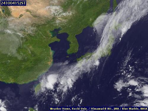 Satellite - Philippine Sea (South) - Fri 04 Oct 04:00 EDT