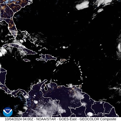 Satellite - Puerto Rico - Fri 04 Oct 01:00 EDT