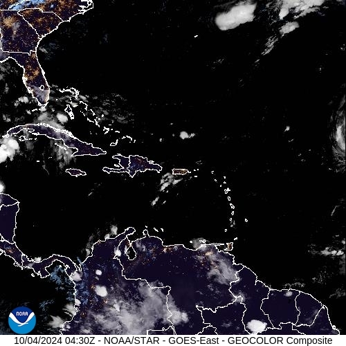 Satellite - Alizes Ouest - Fri 04 Oct 01:30 EDT